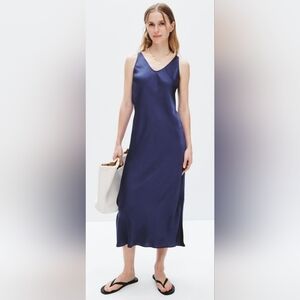 NIC + ZOE Day Gloss Bias Cut Tank Dress SIZE XL MSRP $158